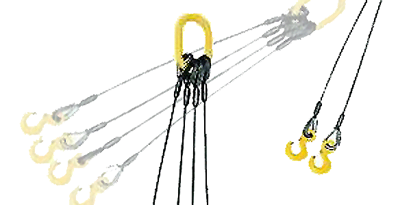 Eslinga de cable 4 ramales