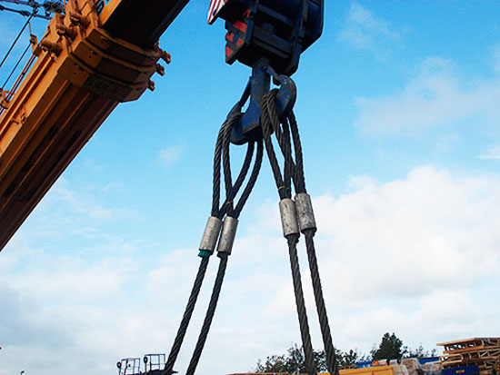 eslinga de cable un ramal